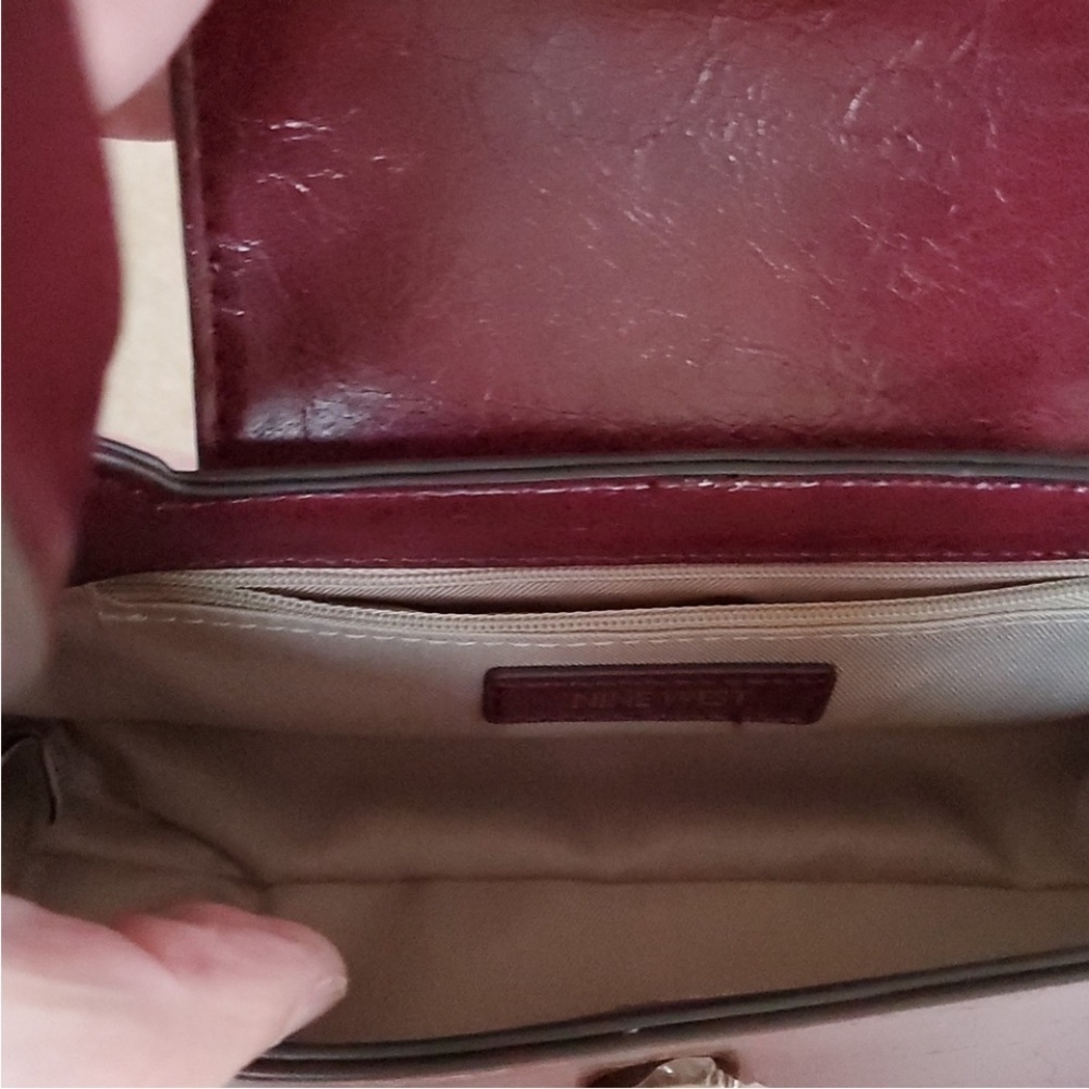 Nine West Red Mini Bag with Flap Closure - Picture 6 of 6